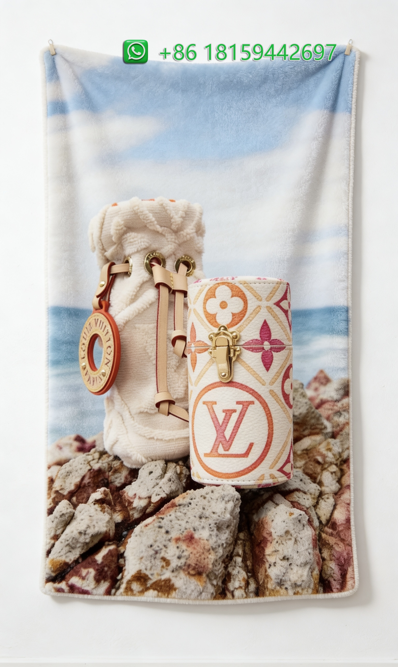 Louis Vuitton Throw Blankets